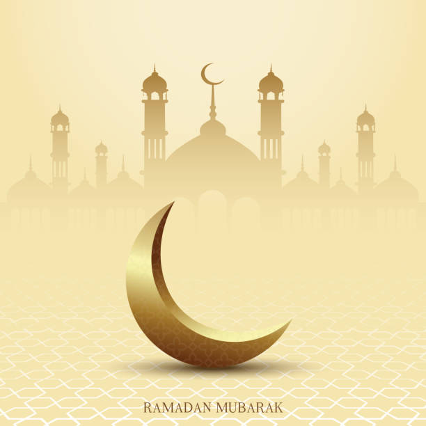 Eid Mubarak. Ramadan Mubarak greeting card with Islamic ornaments. Vector Eid Mubarak. Ramadan Mubarak greeting card with Islamic ornaments. Vector. arabesque position stock illustrations