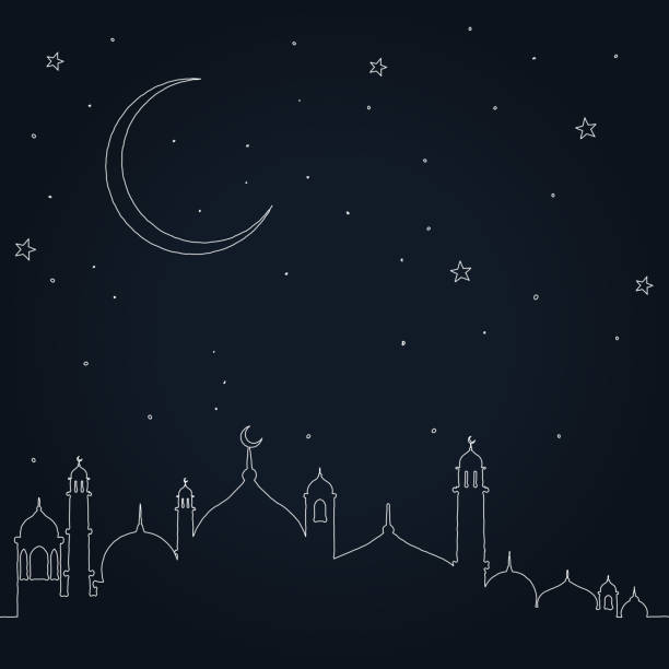 eid mubarak eid mubarak ramadan design ramadan stock illustrations