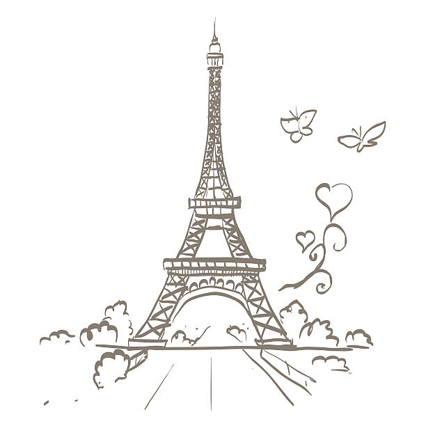 Royalty Free Eiffel Tower Clip Art, Vector Images & Illustrations - iStock
