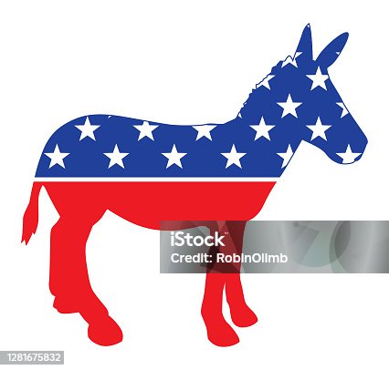 istock Election Donkey 1281675832