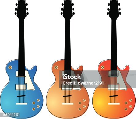 istock Electric guitars 165044217