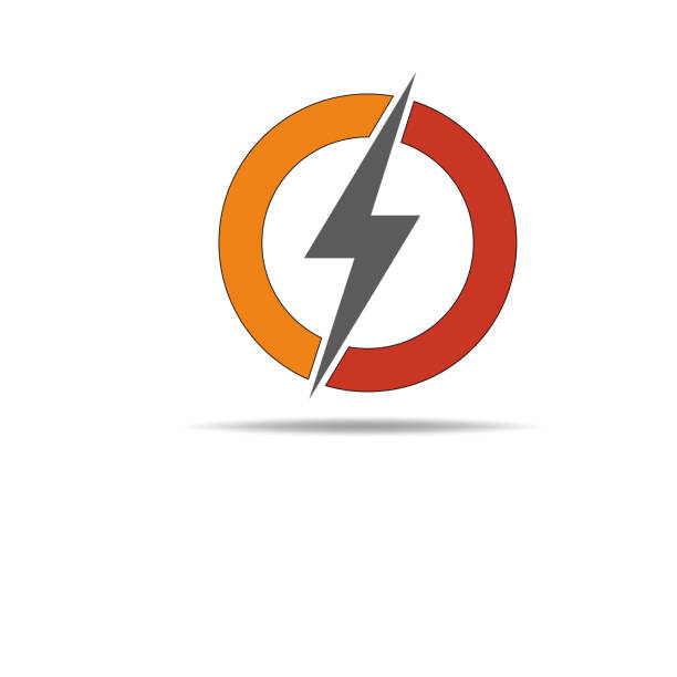 Electric logo, icon, symbol, design template vector art illustration