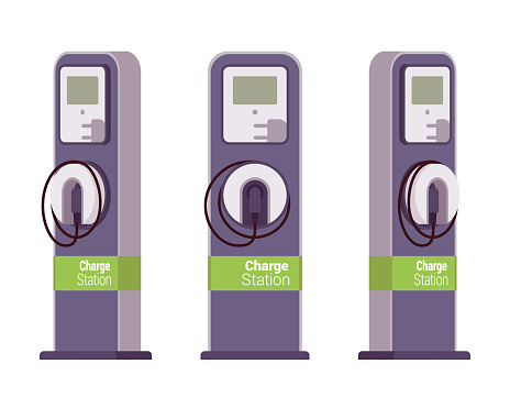 Electric vechle charging station