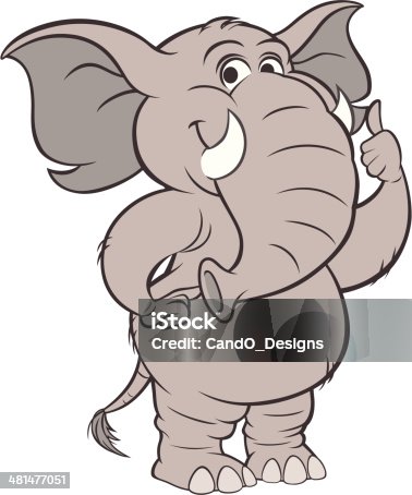 istock Elephant - Thumbs Up 481477051