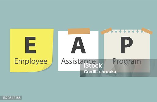istock EAP Employee Assistance Program written on memory papers 1320342166