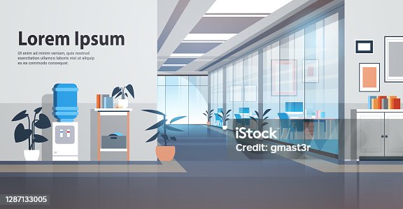 istock empty coworking area no people open space modern office interior horizontal 1287133005