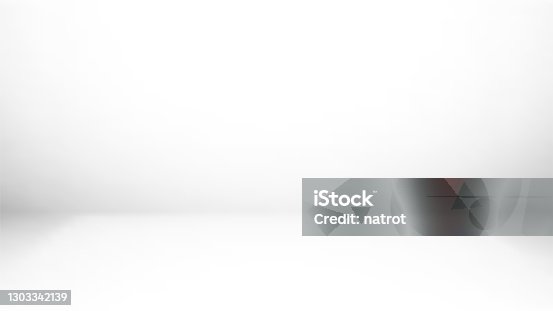 istock Empty gray studio room, used as background for display your products 1303342139