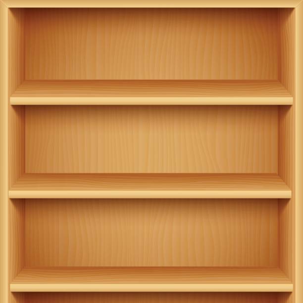 Empty Bookcase Clipart : Clipart Empty Bookshelf Bookcase Shelf Clip ...