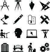 Engineering and drafting icons. Professional icons for your print project or Web site. See more in this series.