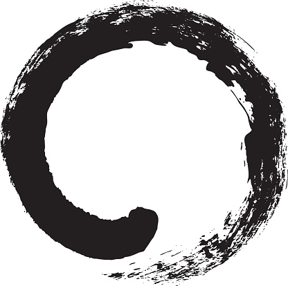 Enso – Japanese zen circle calligraphy