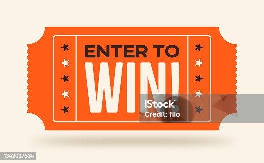 istock Enter To Win Ticket 1342027534