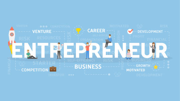 illustrations, cliparts, dessins animés et icônes de illustration de concept entrepreneur. - entrepreneur