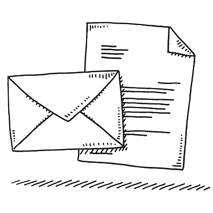 Enveloppe Et Lettre Symbole De Dessin Vecteurs libres de Enveloppe Et Lettre Symbole De Dessin Vecteurs libres de