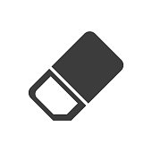 istock Eraser icon 1211902217