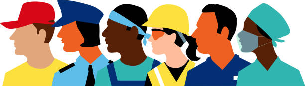 3,707 Essential Workers Illustrations, Royalty-Free Vector Graphics & Clip  Art - iStock