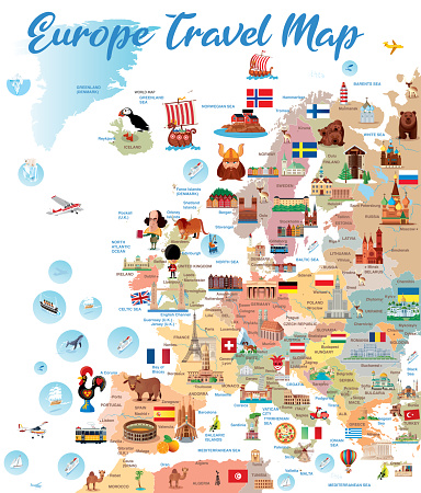 Europ Travel Map
