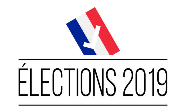 illustrations, cliparts, dessins animés et icônes de élections européennes 2019 affiche vectorielle français - parlement européen