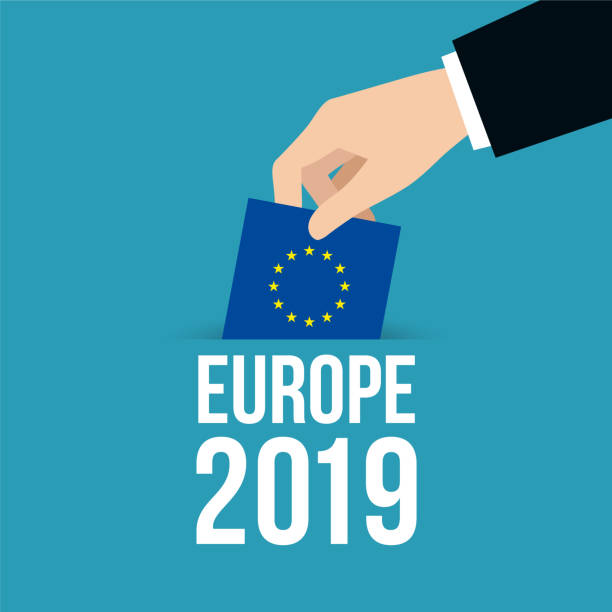 illustrations, cliparts, dessins animés et icônes de élections européennes 2019. illustration vectorielle - parlement européen