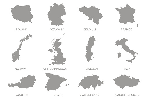 Europian maps set