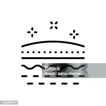 istock Every 24 Hours Barrier Safety for Skin Linear Pictogram. Skin UV Protect 24h Line Icon. Skin Layer and Shield 24 Hours Protection Concept Outline Icon. Editable Stroke. Isolated Vector Illustration 1365888241
