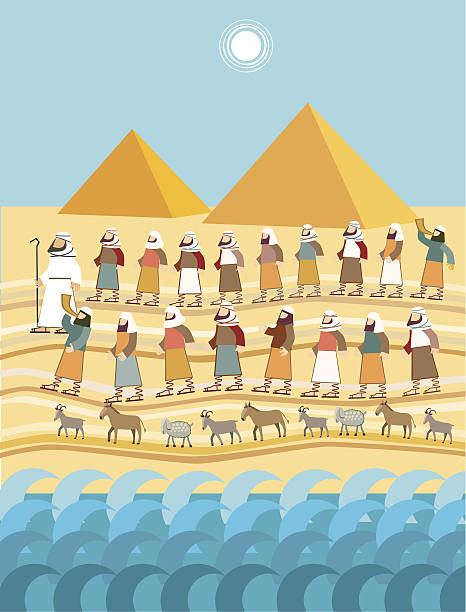 Exodus, Passover All main elements are grouped and rendered complete for seperate use. Zipped *.pdf and *.ai of CS3 is attached. passover stock illustrations