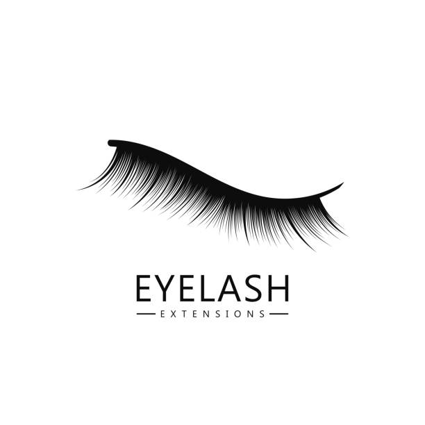Best Eyelashes Extension Illustrations, Royalty-Free Vector Graphics ...