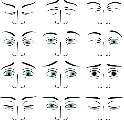 Eyes expressions