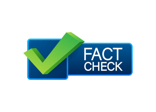 Fact check. Concept of thorough fact-checking or easy compare evidence. Vector stock illustration. Fact check. Concept of thorough fact-checking or easy compare evidence. Vector stock illustration mythology stock illustrations