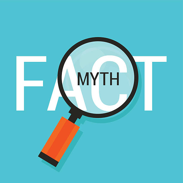 fact or myth fiction true fact or myth fction or true false illustration loop mythology stock illustrations