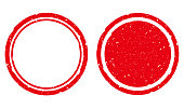 istock Faded circular stamp frame 1348427114