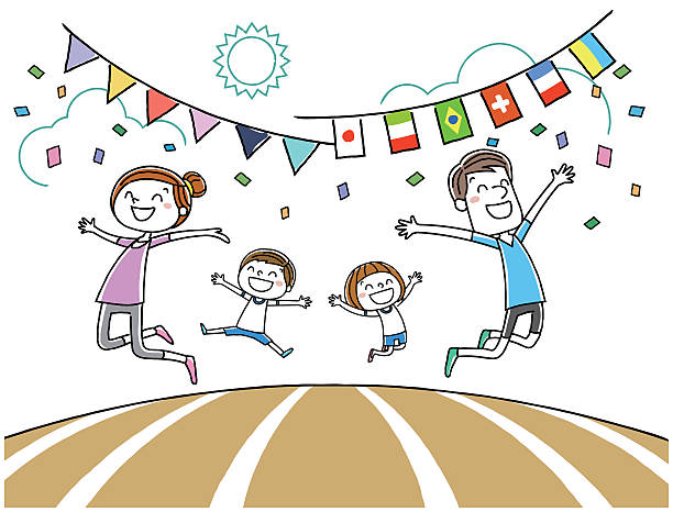 運動会 イラスト素材 Istock