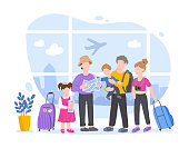 istock Family Traveling on Vacation, People Travel 1307243113