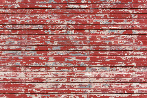 Farm Barn Red Wood Wall Vintage Grunge Wooden Panels Illustration