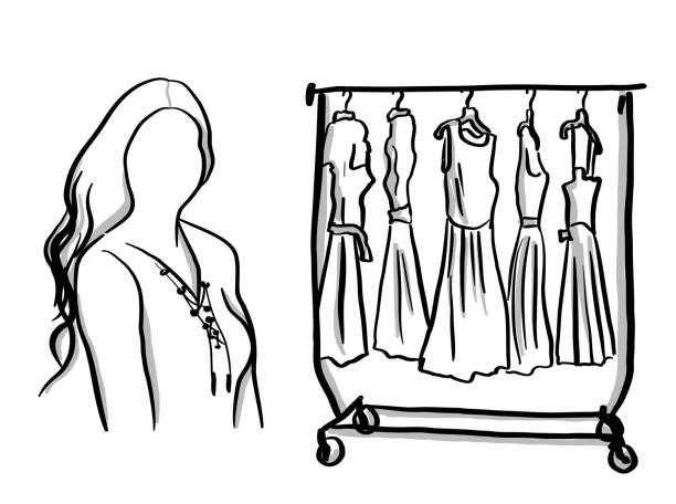 Clothes Rack Illustrations, Royalty-Free Vector Graphics & Clip Art ...