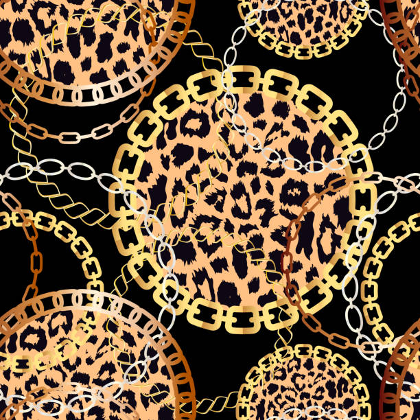 Leopard Print Border Illustrations, Royalty-Free Vector Graphics & Clip ...