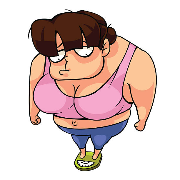 images Fat girl cartoon