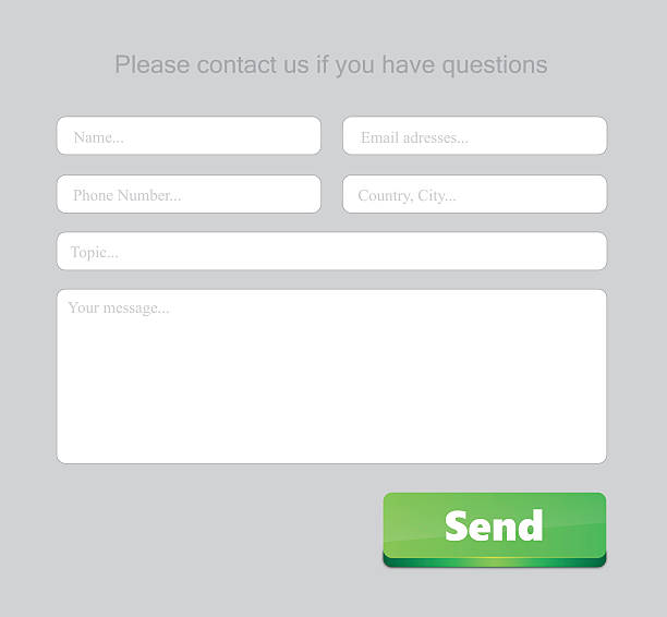 79,108 Contact Form Stock Photos, Pictures & Royalty-Free Images - iStock