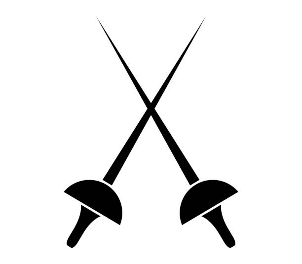 フェンシング イラスト素材 - iStock