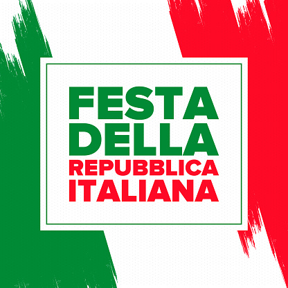 フェスタデッラレプッブリカイタリアナイタリア語でのテキストイタリア共和国の日国民の祭日おめでとうございますイタリアで毎年6月2日に祝われますイタリアの旗愛国的 お祝いのベクターアート素材や画像を多数ご用意 Istock