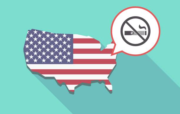 kuvapankkikuvitukset aiheesta pitkä varjo usa kartta sähkösavukkeella ei sallitussa signaalissa - electronic cigarettes banned in us