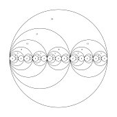 istock Fibonacci sequence in circles 1356507179