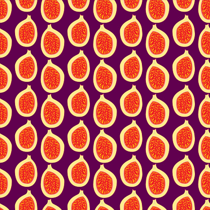 Figs Seamless Pattern