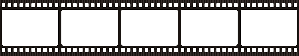 Film strip. Retro film strip frame. Cinema filmstrip template. Vector