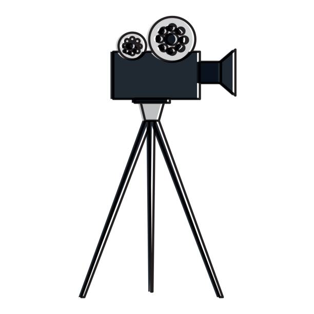 Royalty Free Tripod Clip Art, Vector Images ...