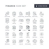 29 Finance Icons - Editable Stroke - Easy to edit and customize - You can easily customize the stroke with