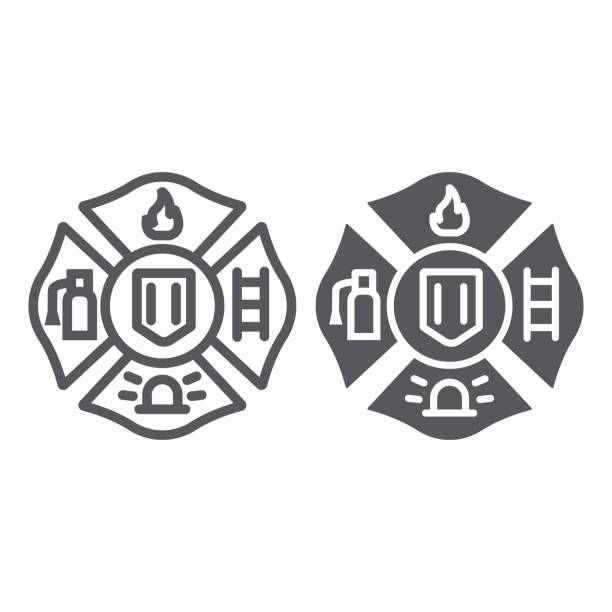 Firefighter Logo Illustrations, Royalty-Free Vector Graphics & Clip Art ...