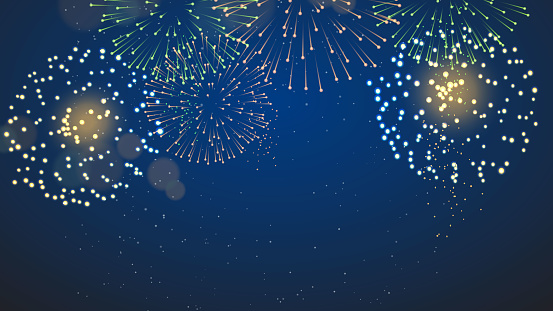 Fireworks and Crackers vector illustration