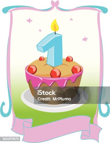 istock First birthdaycard 165497875