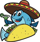 istock Fish Taco Cartoon 165968585