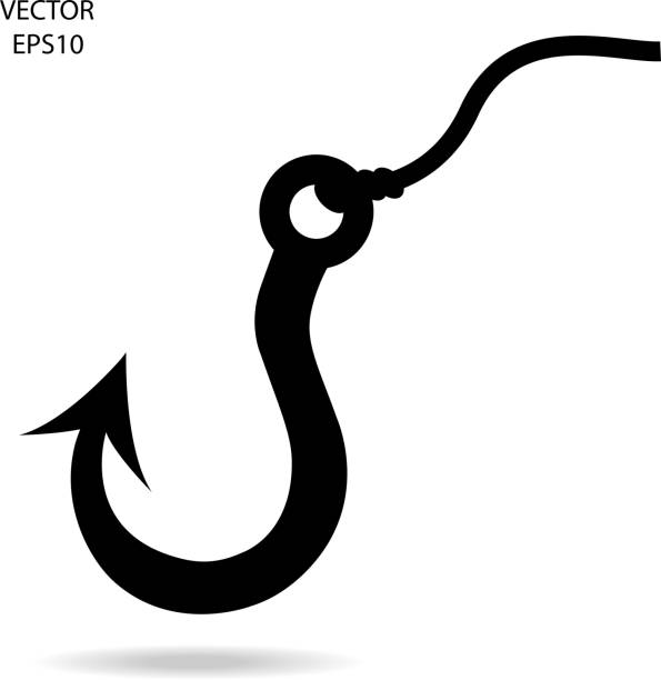 Royalty Free Fishing Hook Clip Art, Vector Images & Illustrations - iStock